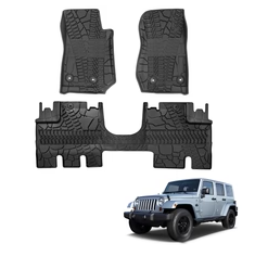 Buy Jeep Wrangler 4 Door Floor Mats using Sunpie Discount code