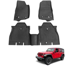 Buy Jeep Wrangler 4 Door Floor Mats using Sunpie Discount code