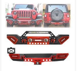 Buy Front and Rear Bumpers For Jeep Wrangler using Sunpie Discount code