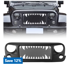Buy Jeep Wrangler Front Grille using Sunpie Discount code