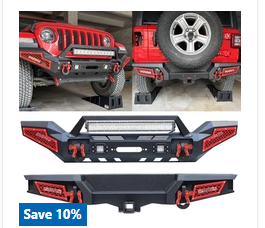 Buy Jeep Gladiator Rear Bumpers using Sunpie Discount code