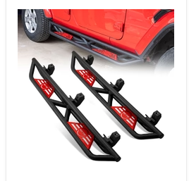 Buy Jeep Wrangler Side Steps using Sunpie Discount code