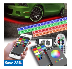 Buy RGB Led Rock Lights using Sunpie Discount code