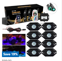 Buy Led Rock Lights using Sunpie Discount code