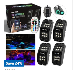Buy Led Rock Lights using Sunpie Discount code