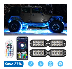 Buy Led Rock Lights for Trucks using Sunpie Discount code