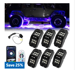 Buy Led Rock Lights for Trucks using Sunpie Discount code