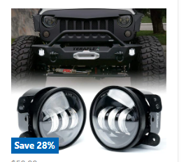 Buy Heretic Bronco Fog Lights using Sunpie Discount code