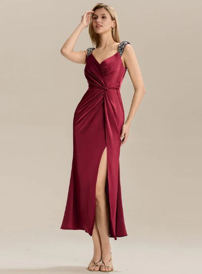 Shop Best Elegant Red Evening Dresses with Ever Pretty Discount Code