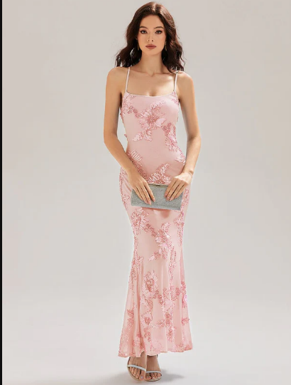 Pink Prom Dress For Sale using Ever Pretty Promo Code