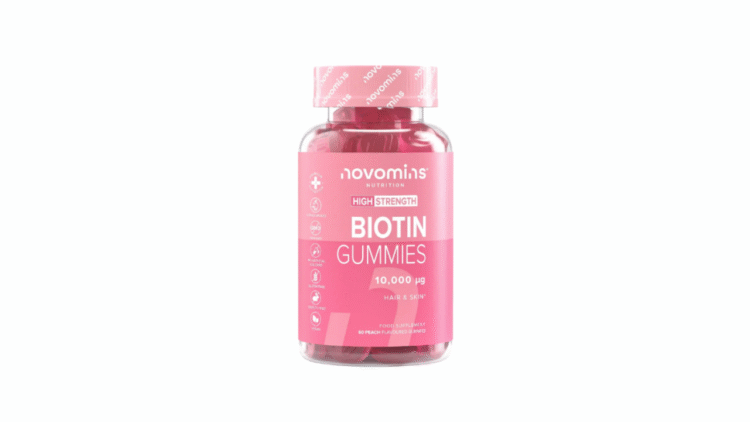 Shop Best Biotin Gummies for Hair Growth with Novomins Discount Code