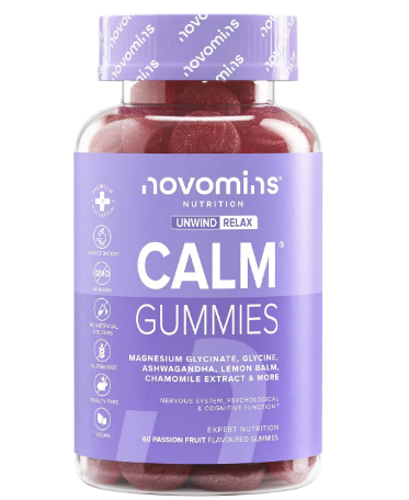 Shop Best Stress Relief Gummies with Novomins Nutrition Discount Code