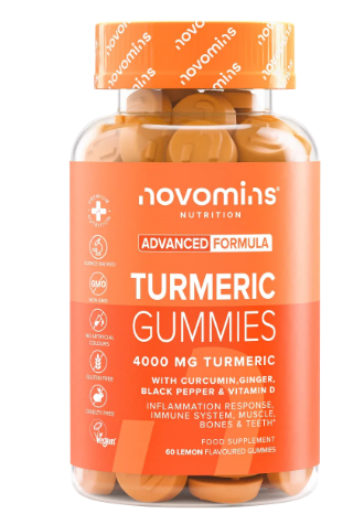 Shop Best Turmeric Gummies for Inflammation with Novomins Discount Code