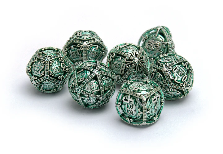 Shop Best Hollow Metal Dnd Dice with Diceroll Discount Code