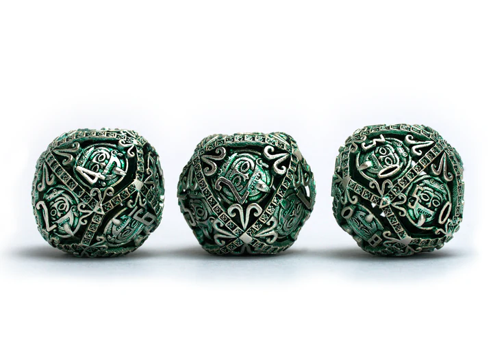 Shop Best Hollow Metal Dnd Dice with Diceroll Discount Code