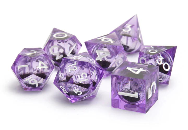 Shop Best Liquid Core Resin Dice with Diceroll Discount Code