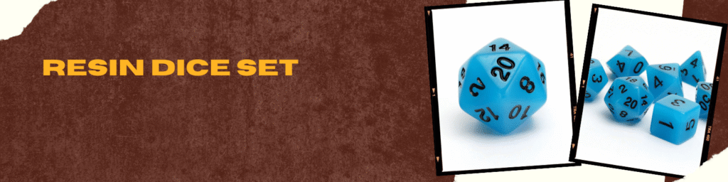 Shop Best Resin Dice Set with Diceroll Discount Code