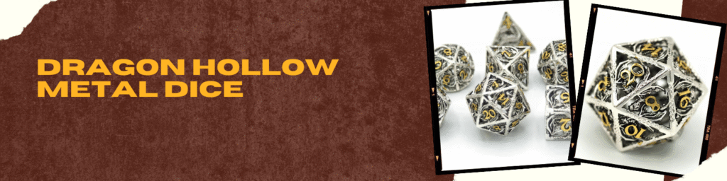 Shop Best Dragon Hollow Metal Dice with Diceroll Discount Code