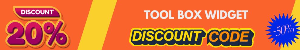 Get Free Tool Box Widget Discount Code