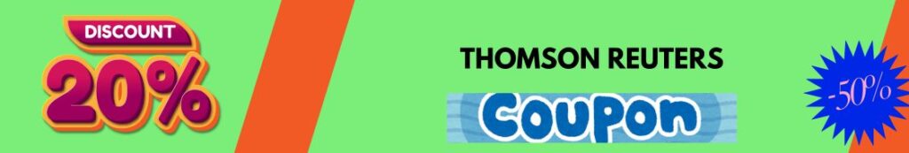 Get FREE Thomson Reuters Coupon Code