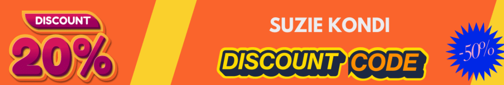 Get Free Suzie Kondi Discount Code