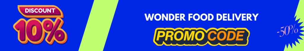 Get Free Wonder Food Delivery Promo Code