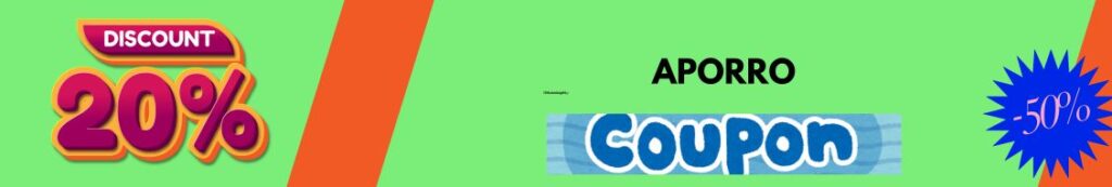 Get FREE Aporro Coupon Code