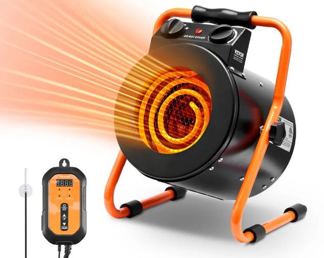 Small Greenhouse Heater with Thermostat on Sale: Up to 20% off Vevor Coupon Code